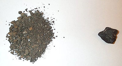 Le Coltan brut